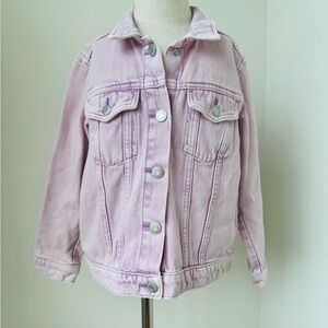 KIDS | Children Light Purple Denim Jacket | Size 6X